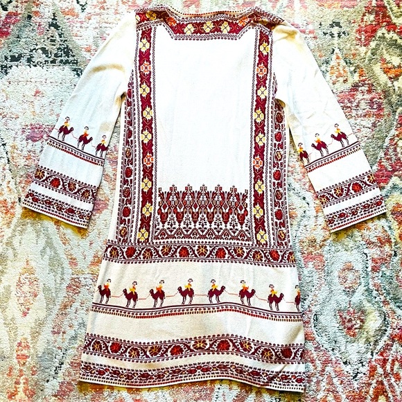 BCBG 'Antonena' caravan camel sweater dress XS - Picture 3 of 8